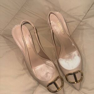 Twin-Set Sugar Nude Heels